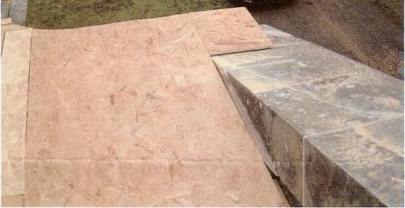 Repairs to the roof of the Columbarium, Brookwood Cemetery