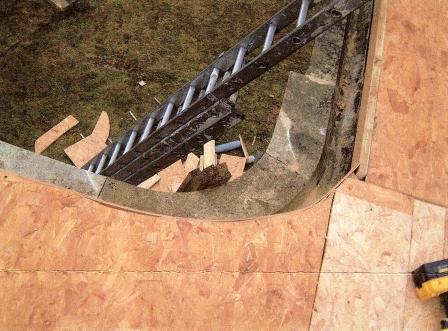 Repairs to the roof of the Columbarium, Brookwood Cemetery